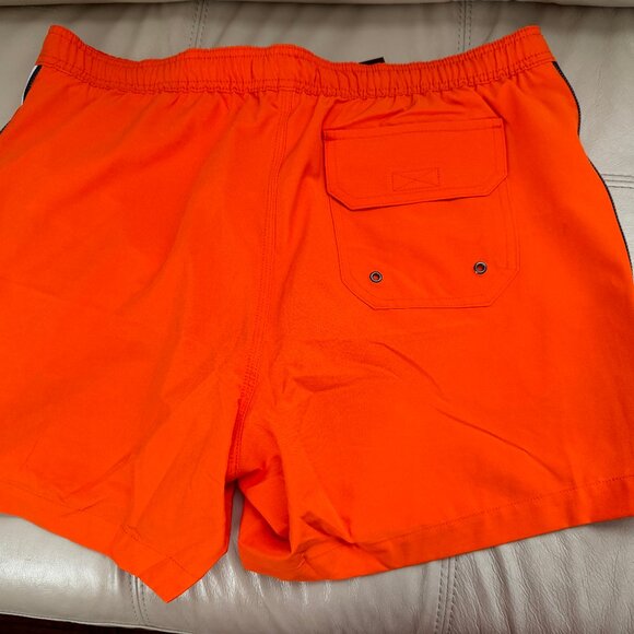 MICHAEL KORS Men's Striped Woven Swim Trunks Holiday CS4700A2RY SALE!!! NEW with - Picture 2 of 5